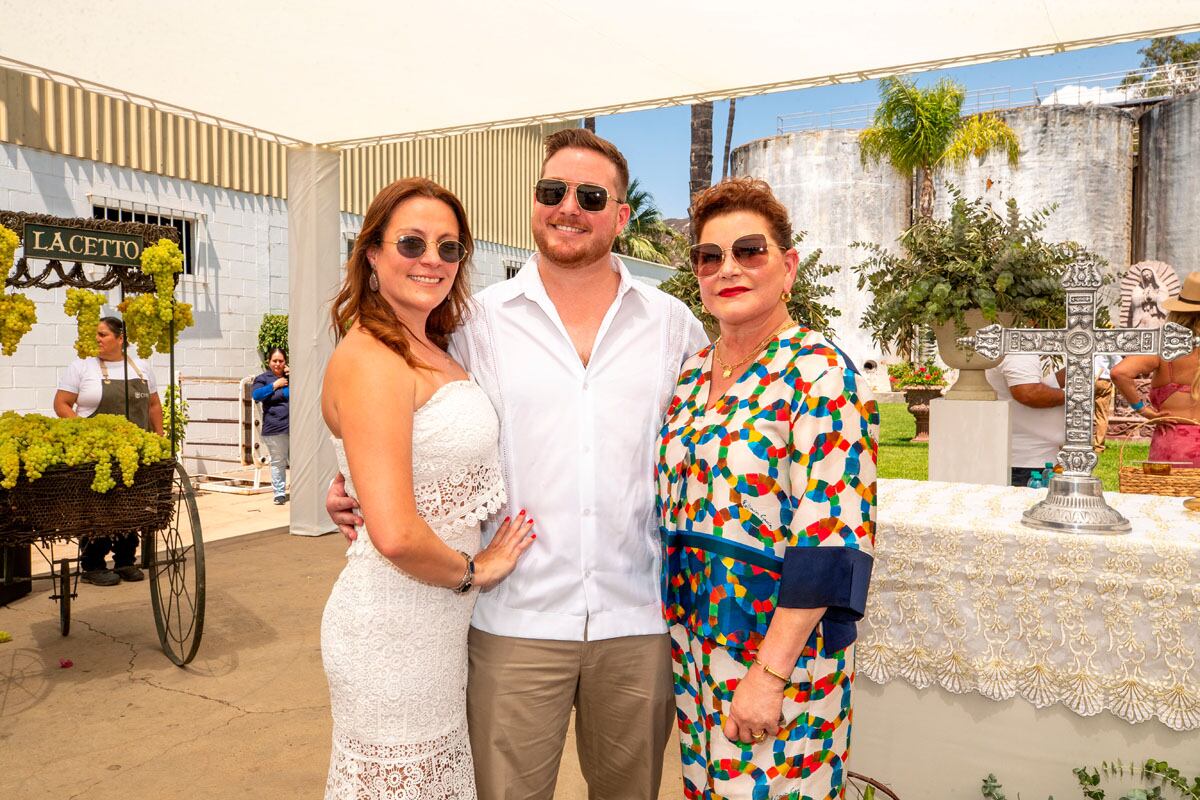 Johanna, Alberto y Adriana Cetto. (Foto: Edgar Silva Fuentes S.)