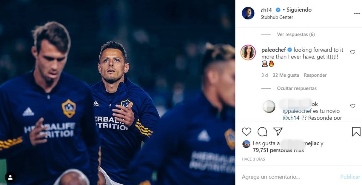 Especulan que Javier “Chicharito” Hernández sale con su nutrióloga