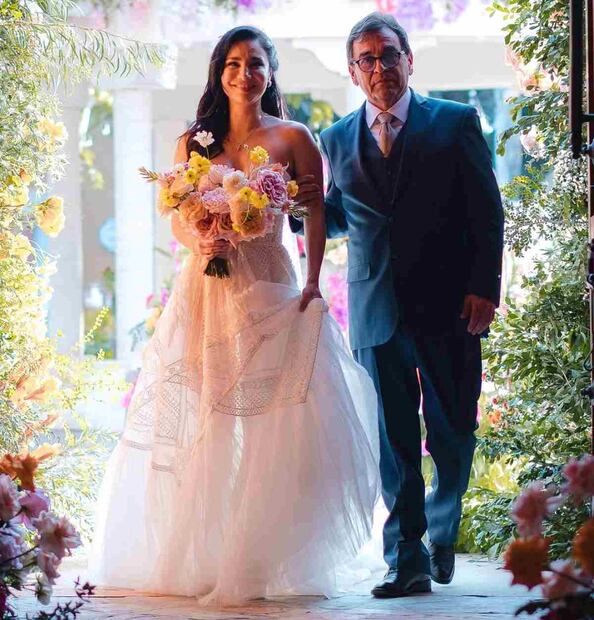 Martha Higareda en su boda de ensueño / Fotos: Instagram