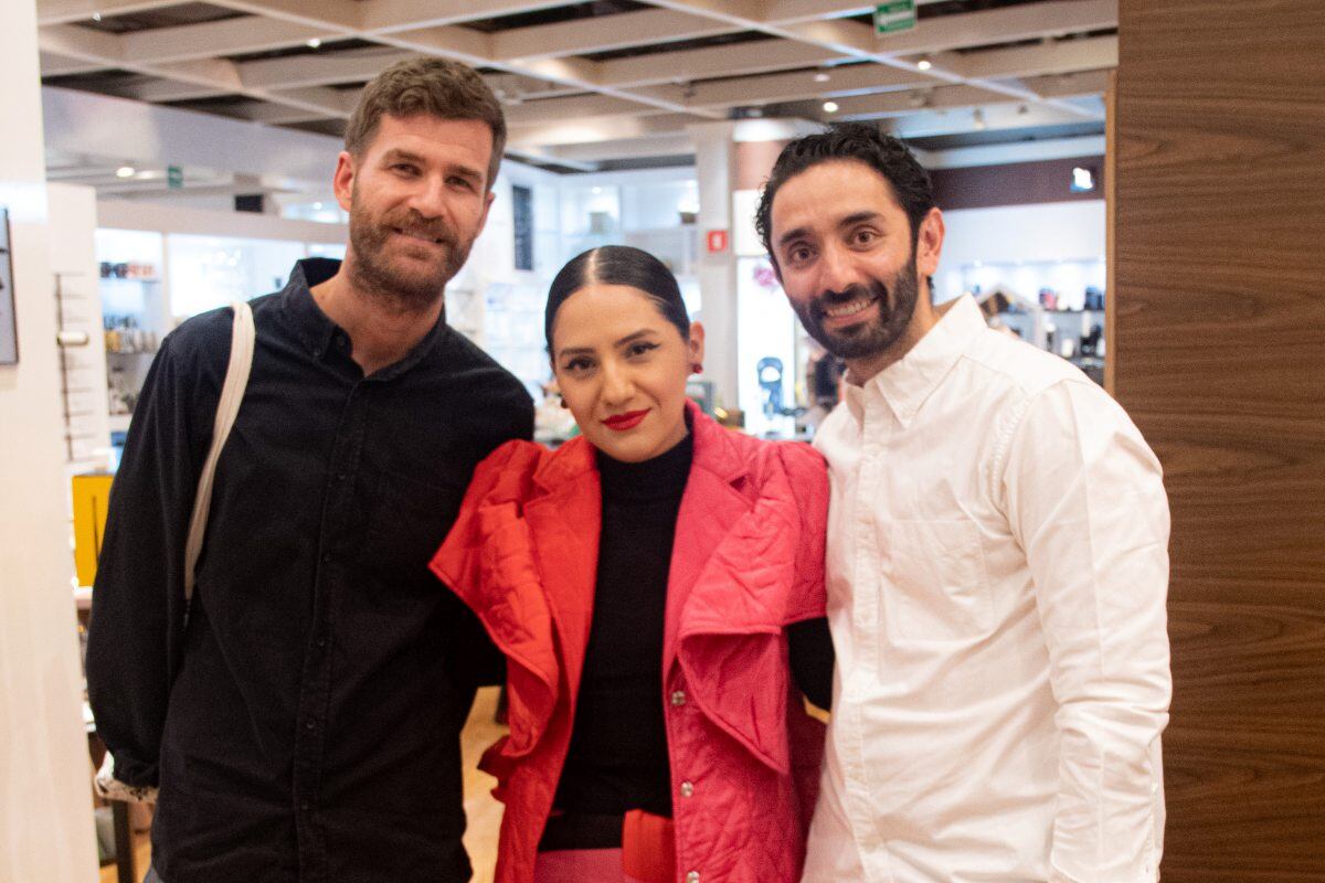 Borja López, Melania Chavarría y Guillermo Huerta. (Foto: Arturo Quintero)