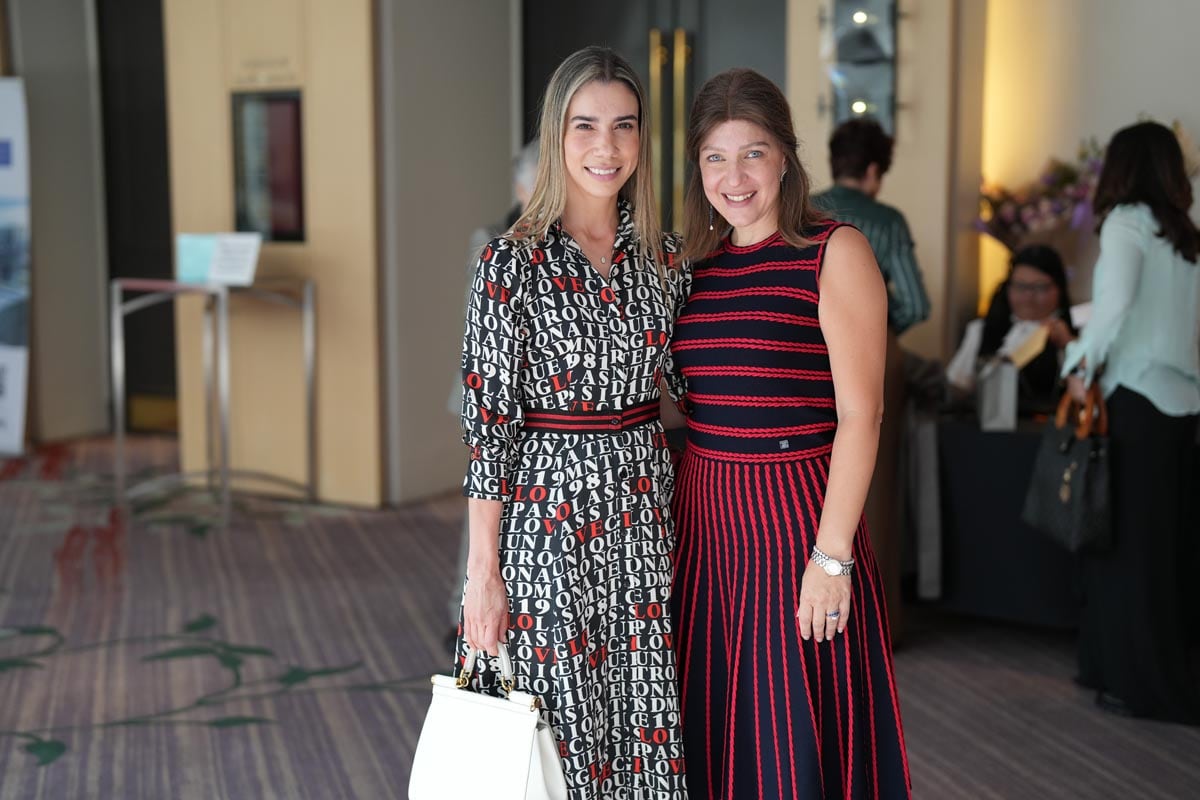 Ximena Cuervo y Blondi Bechara. (Foto: Leonardo Gómez)