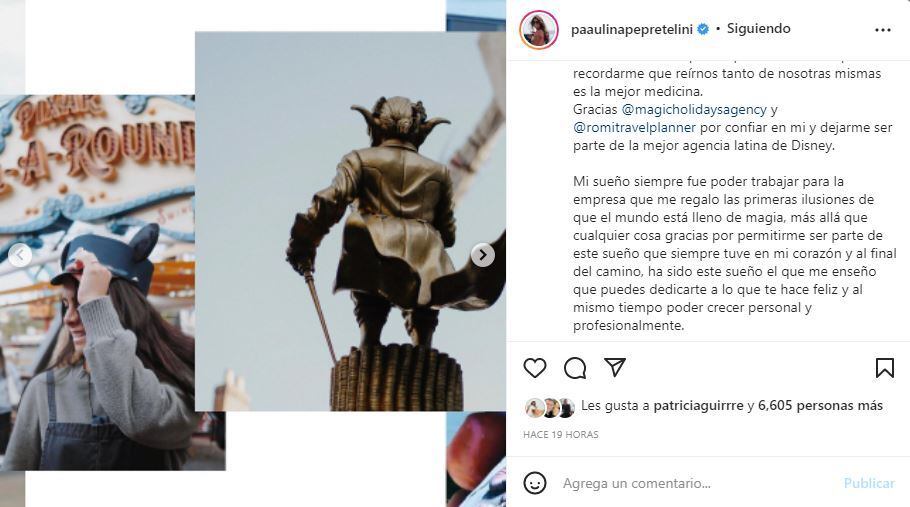 Paulina Peña deja “Dream Pass”, empresa que fundó hace dos años