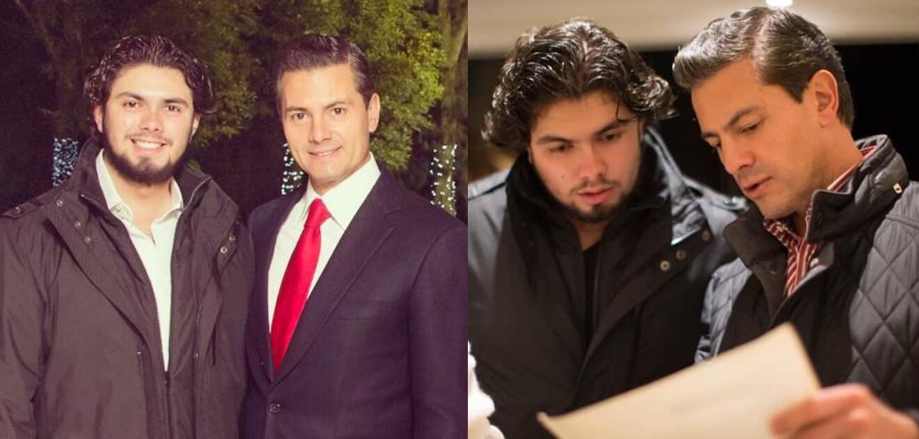 Enrique Peña Nieto reaparece en Instagram para felicitar a su hijo 