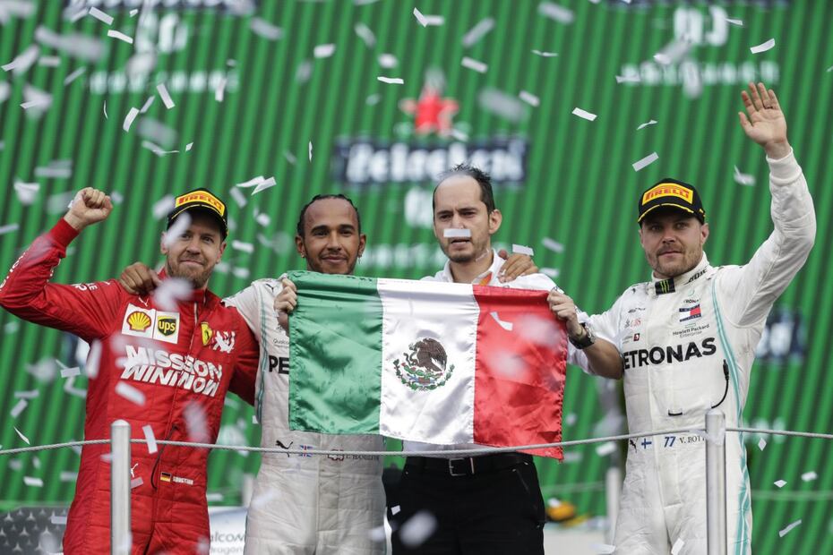 Hamilton conquista el GP de México