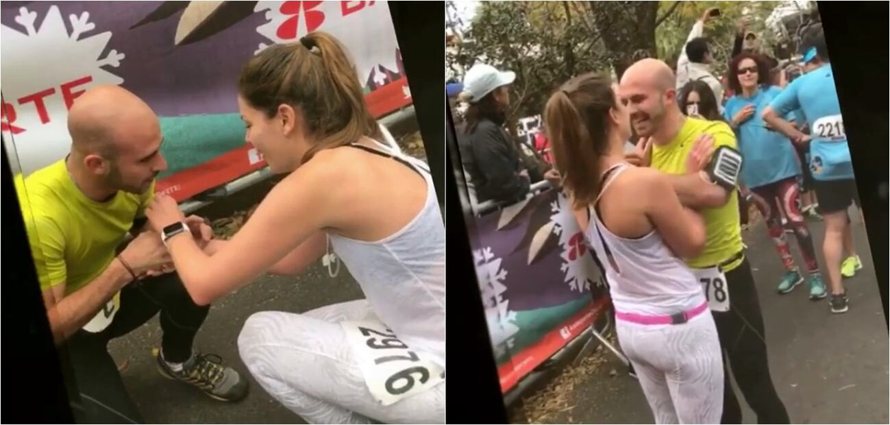 Imanol Landeta entregó anillo de compromiso 