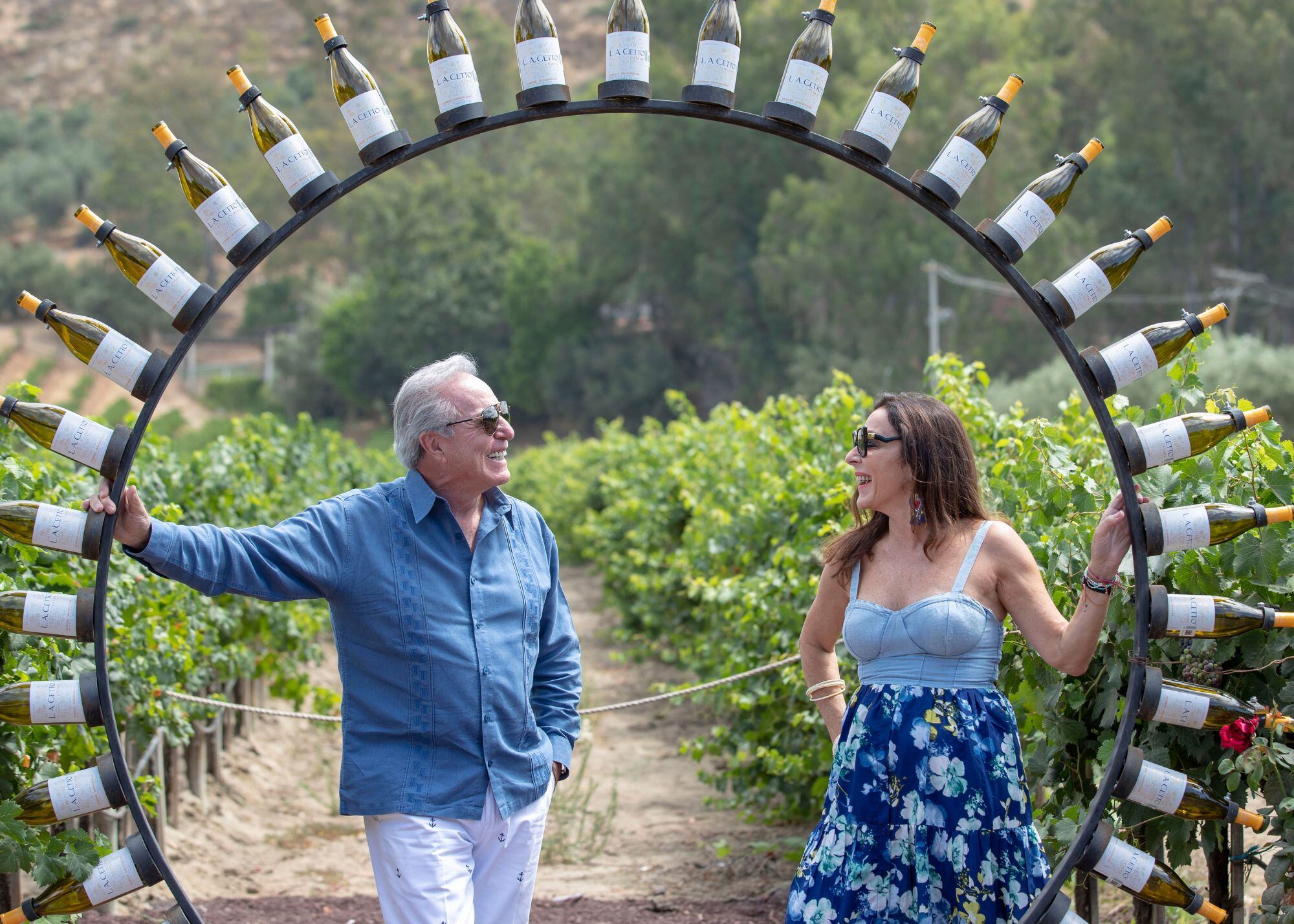 Jaime Agustín González y Diana de Ramery. (Foto: Edgar Silva Fuentes para VIP)