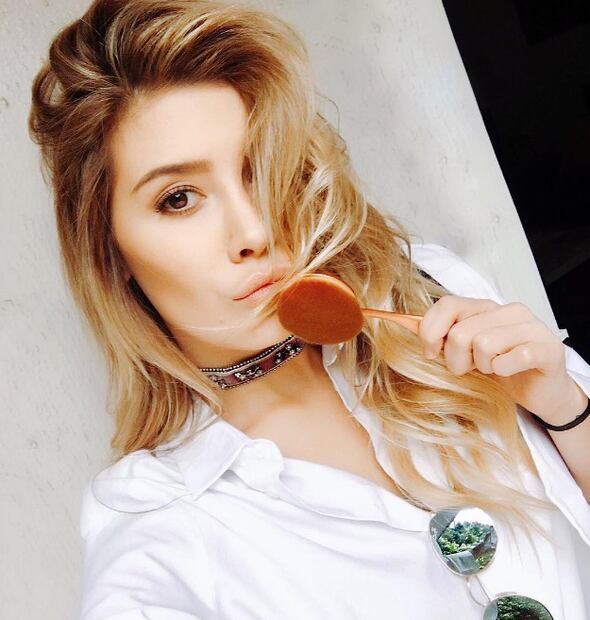 La primera foto de Michelle Salas y su novio
