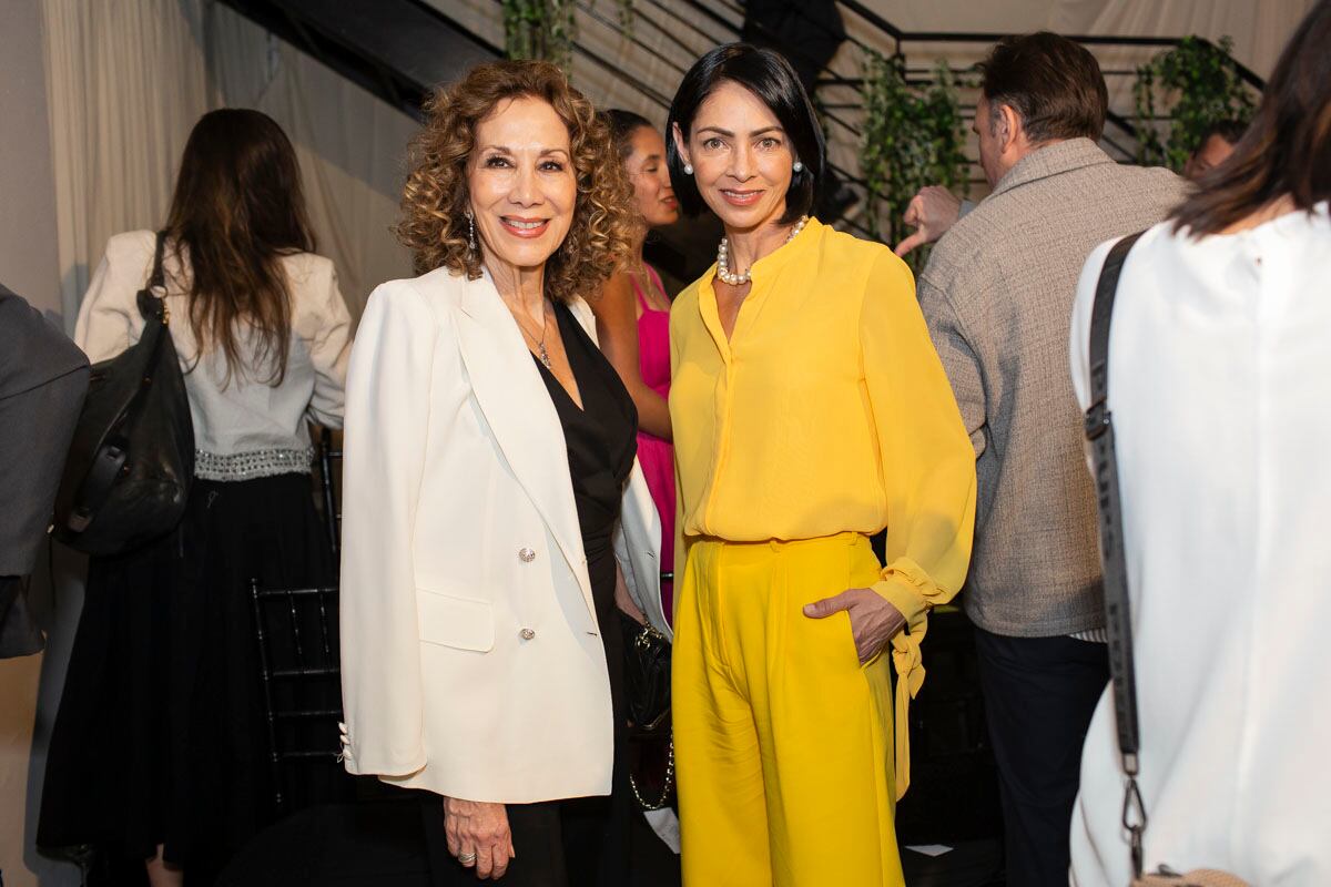 Beatriz Calles y Celina del Villar.  (Foto: Esteban Torreblanca)