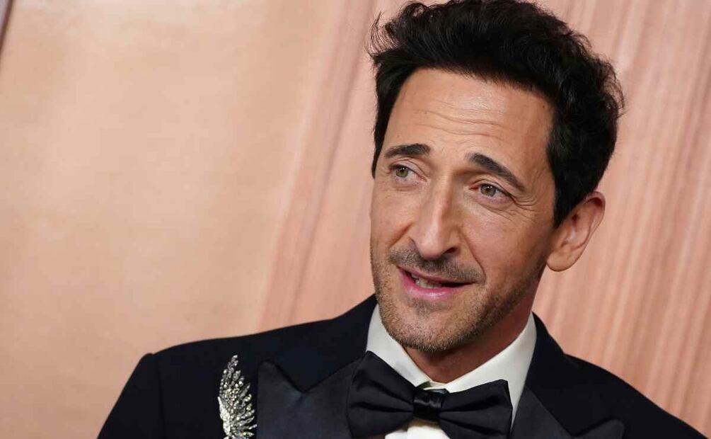 Adrien Brody en los Premios Oscar 2025 / Foto: AP