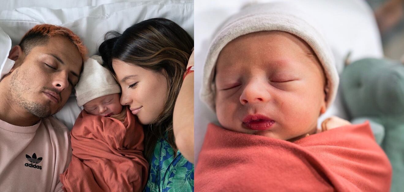 FOTOS: El primer álbum de Noah, hijo de 'Chicharito' Hernández y Sarah Kohan 