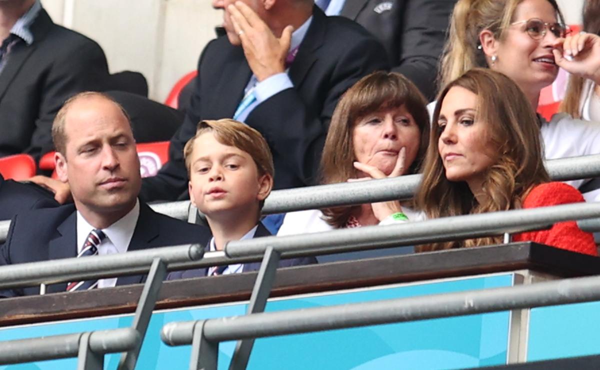 El príncipe George, el tierno protagonista en el partido de la Eurocopa 2020