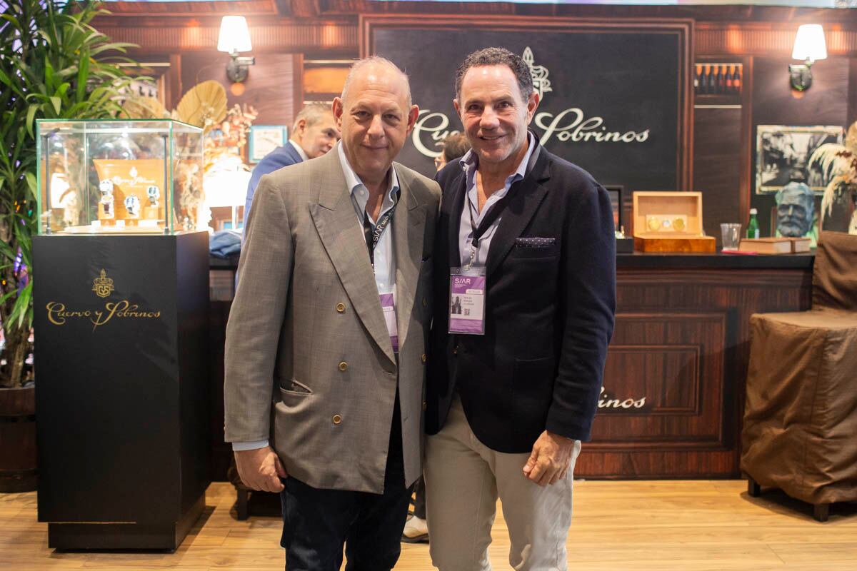 Ari y Sergio Berger. (Foto: Esteban Torreblanca)