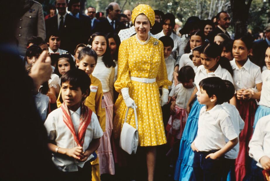 Estas son las imágenes de la visita de la reina Isabel ll a México