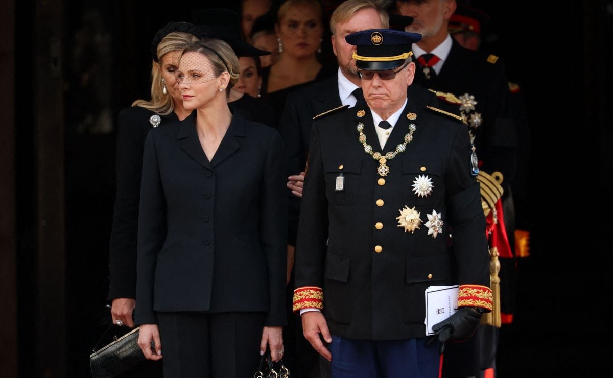 La princesa Charlene y el príncipe Alberto II de Mónaco. (Foto: AFP)