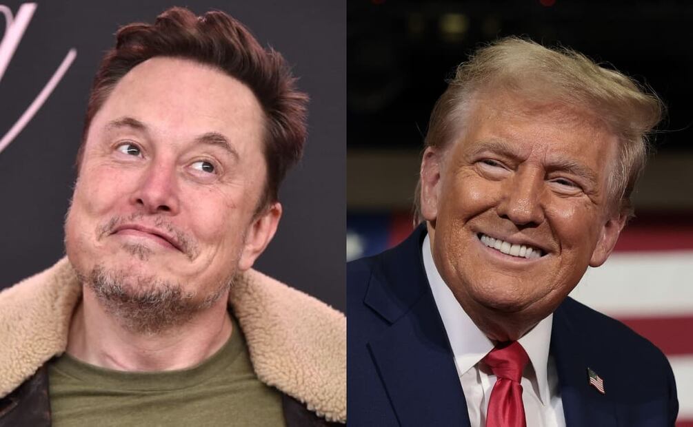 Elon Musk y Donald Trump / Fotos: AFP -  Getty Images