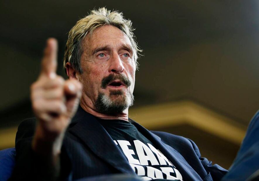 Detienen a John McAfee, creador del antivirus, por fraude fiscal