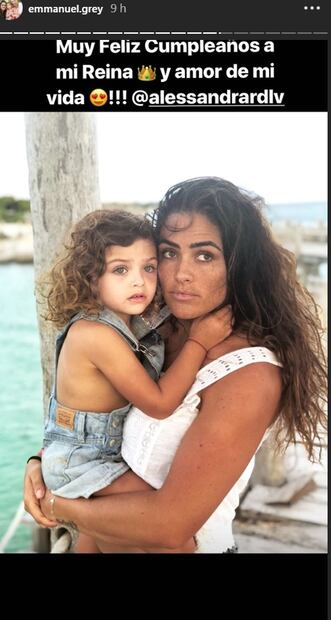 VIDEO: Alessandra Rojo de la Vega celebra su cumpelaños y su hija le canta las “Mañanitas” 