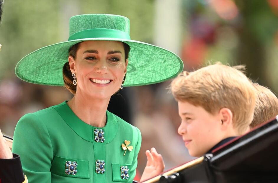Kate Middleton y el príncipe George / Foto: Getty Images