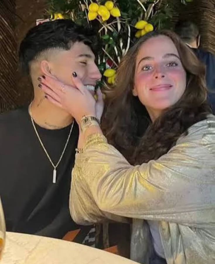 Kevin Álvarez y Fátima Bosch / Foto: Instagram