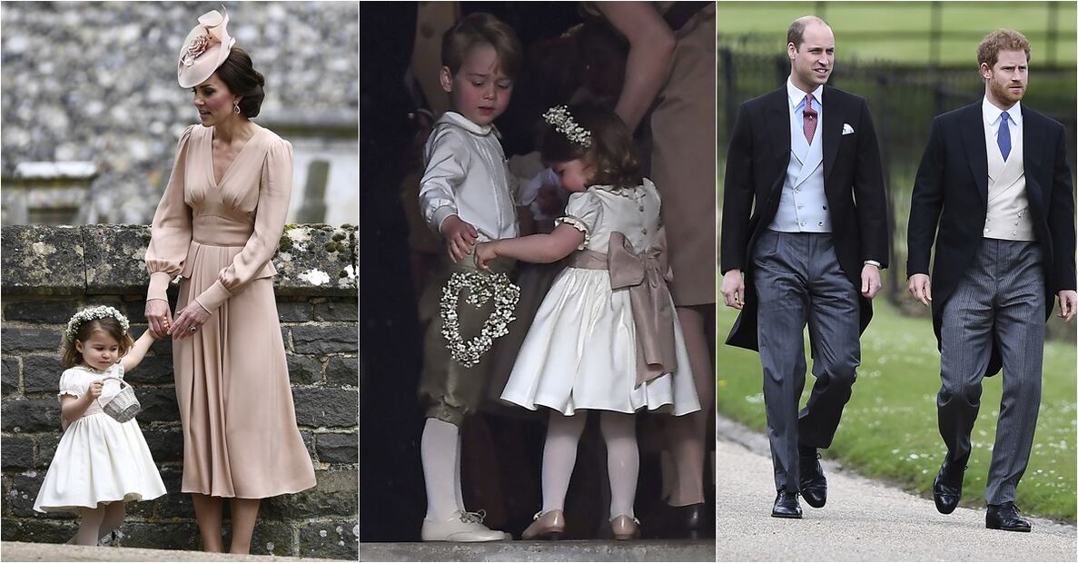 El príncipe William posa por primera vez con su familia para una revista