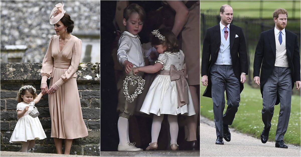 El príncipe William posa por primera vez con su familia para una revista