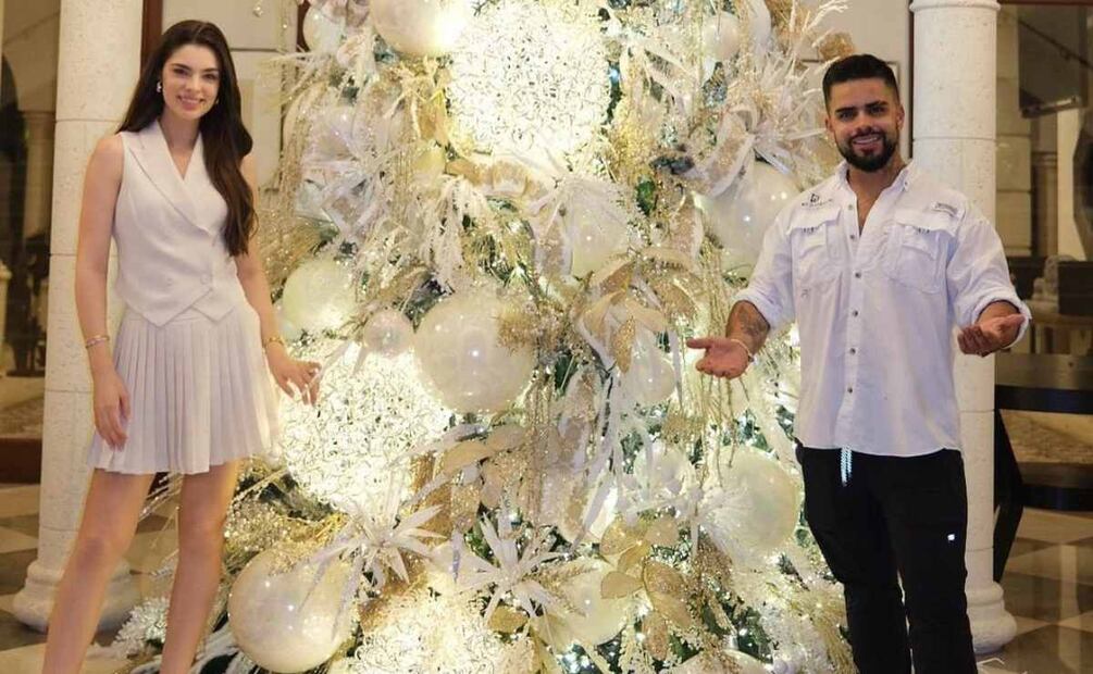 Nadia Ferreira junto al diseñador Daniel Zambrano / Foto: Instagram