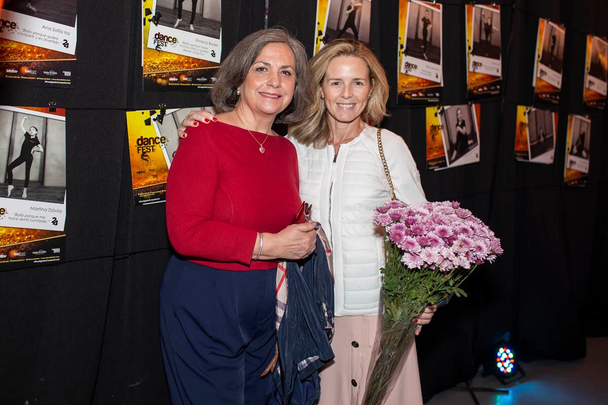Josefina Careaga y Blanca Kutz. (FOTO: Héctor Arjona)