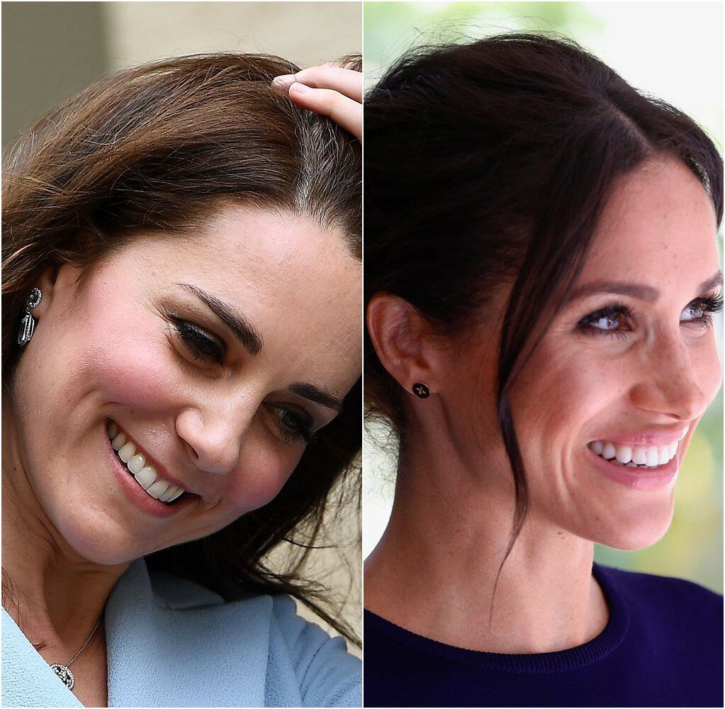 La rivalidad entre los fanáticos de Kate Middleton y Meghan Markle pone a trabajar al Palacio de Kensington