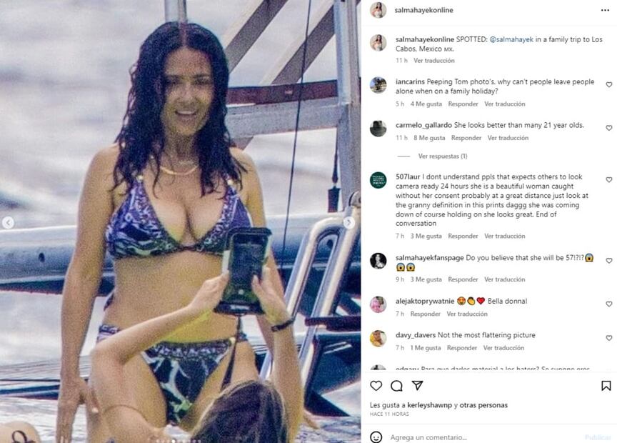 Instagram: @salmahayekonline