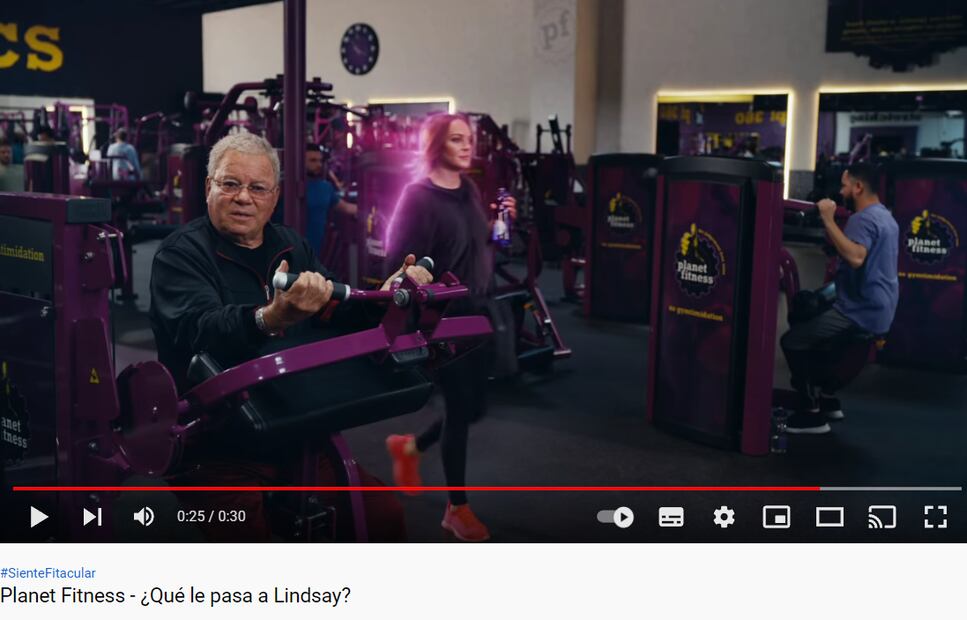Como nunca la habías visto: Lindsay Lohan reaparece en rutina fitness para el Super Bowl