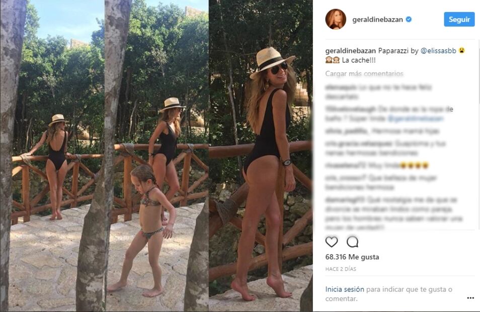 FOTOS: Geraldine Bazán se olvida de la polémica y enciende Instagram