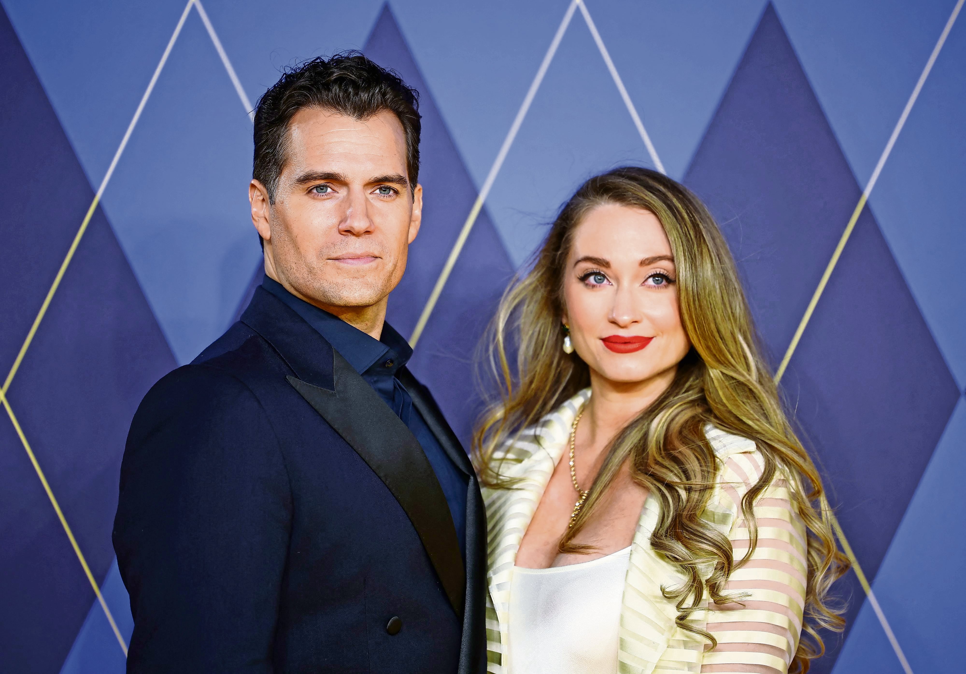 Henry Cavill y Natalie Viscuso/AFP