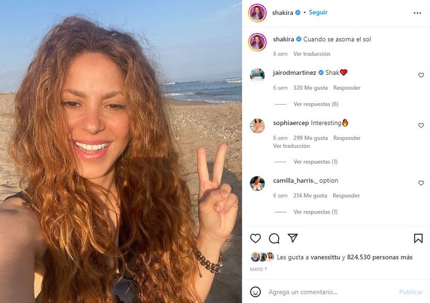 Shakira se escapa a México para unas vacaciones de ensueño