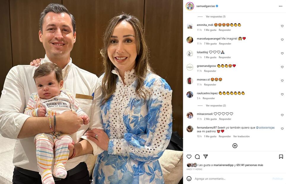Luis Donaldo Colosio Riojas, alcalde de Monterrey, y su esposa Marilú García / Instagram