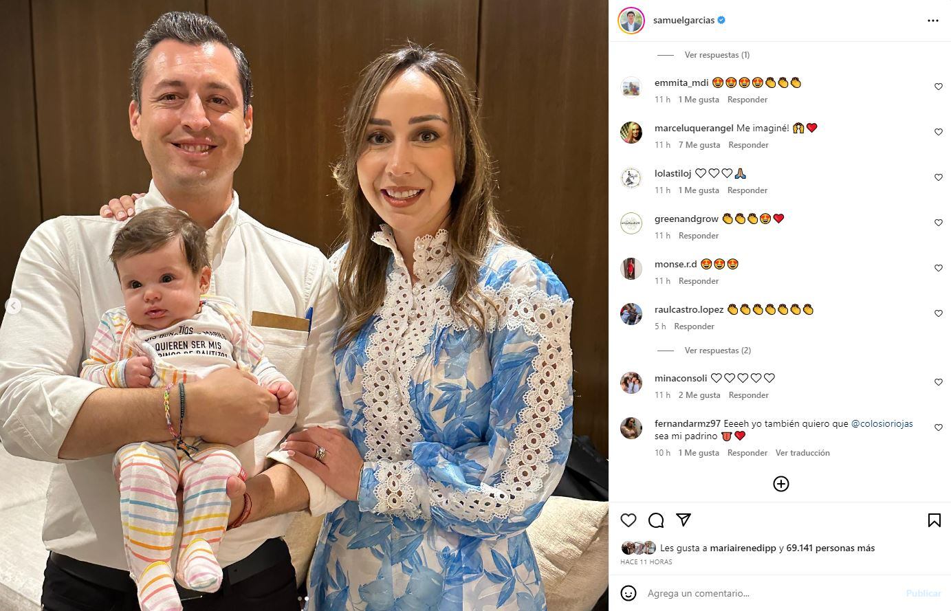 Luis Donaldo Colosio Riojas, alcalde de Monterrey, y su esposa Marilú García / Instagram