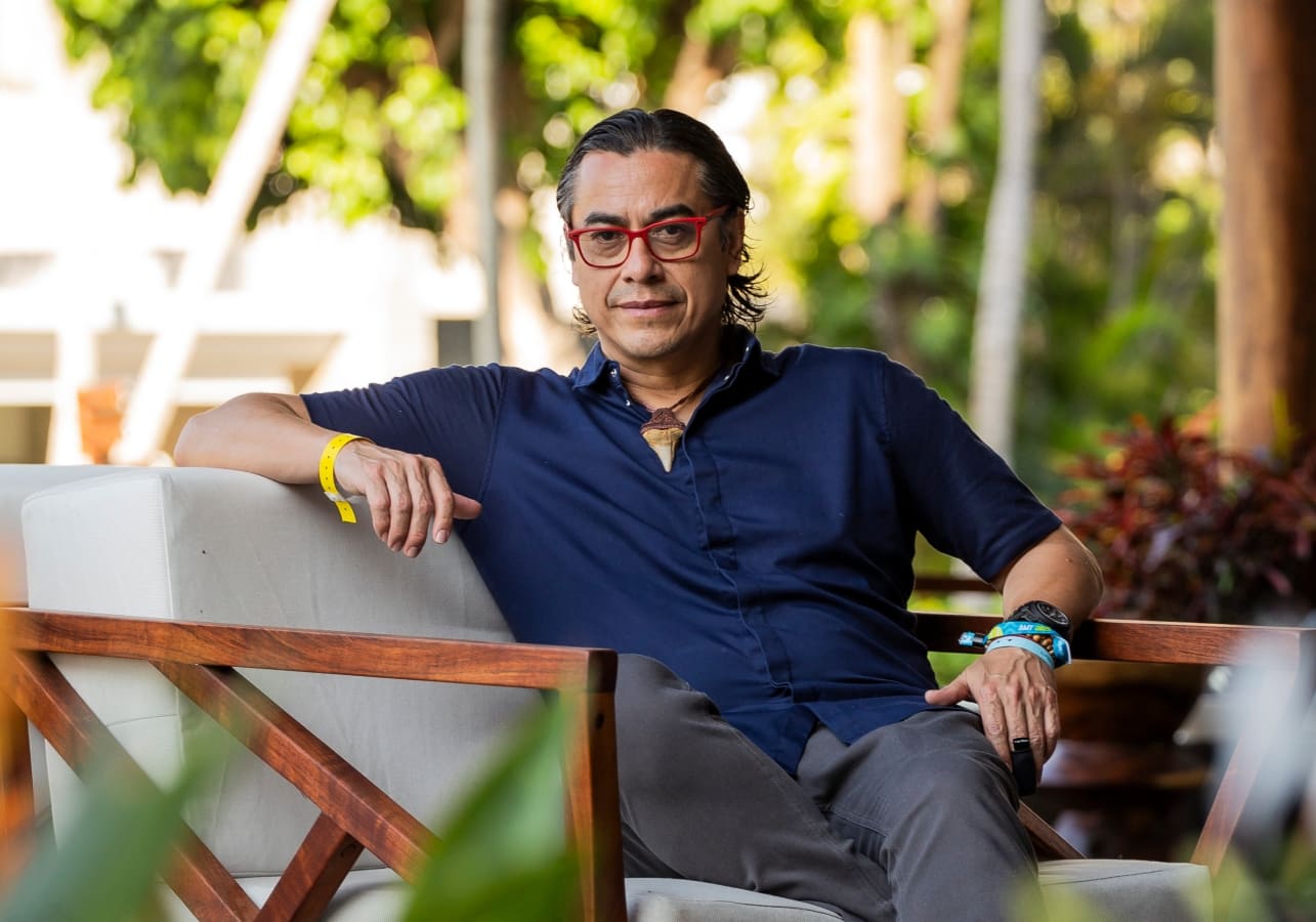 El chef Carlos Gaytán en Princess Mundo Imperial / Foto: Esteban Torreblanca