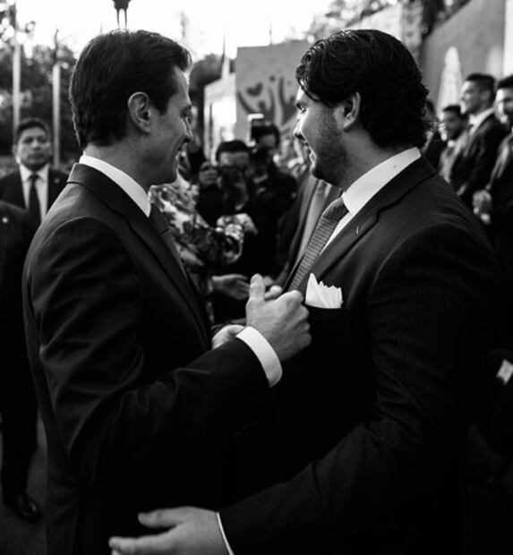 Hijo de Enrique Peña Nieto le escribe carta de despedida 