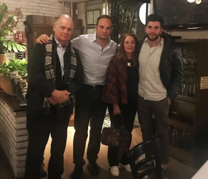 Enrique Krauze, León Krauze, Isabel Turrent y Daniel Krauze / Foto: Instagram