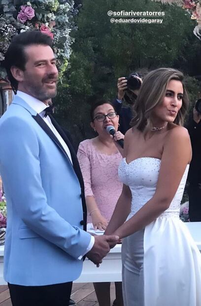 “La vida de casado con Sofía me ha vuelto un hombre completamente feliz”, Eduardo Videgaray