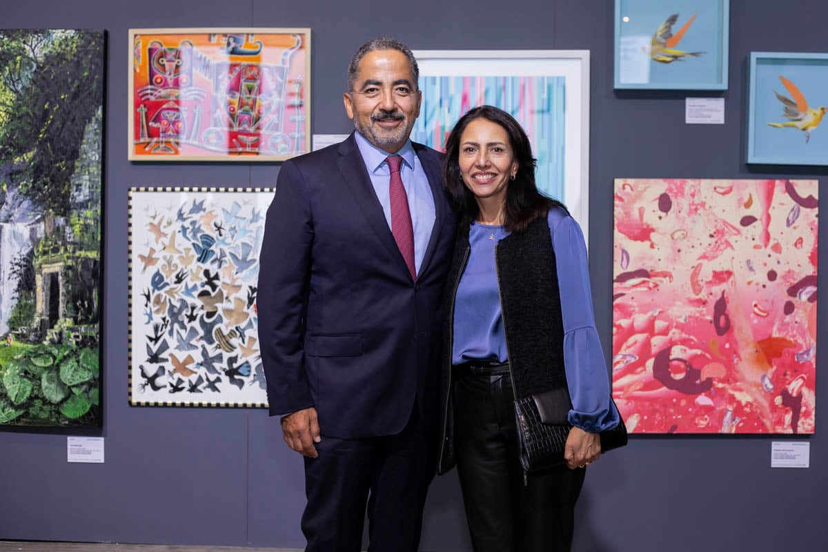 Enrique Aramoni y Mari Carmen Boué. (Foto: Esteban Torreblanca)
