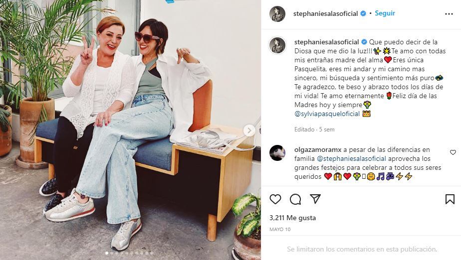 Michelle Salas sorprende con su felicitación en el Día del Padre