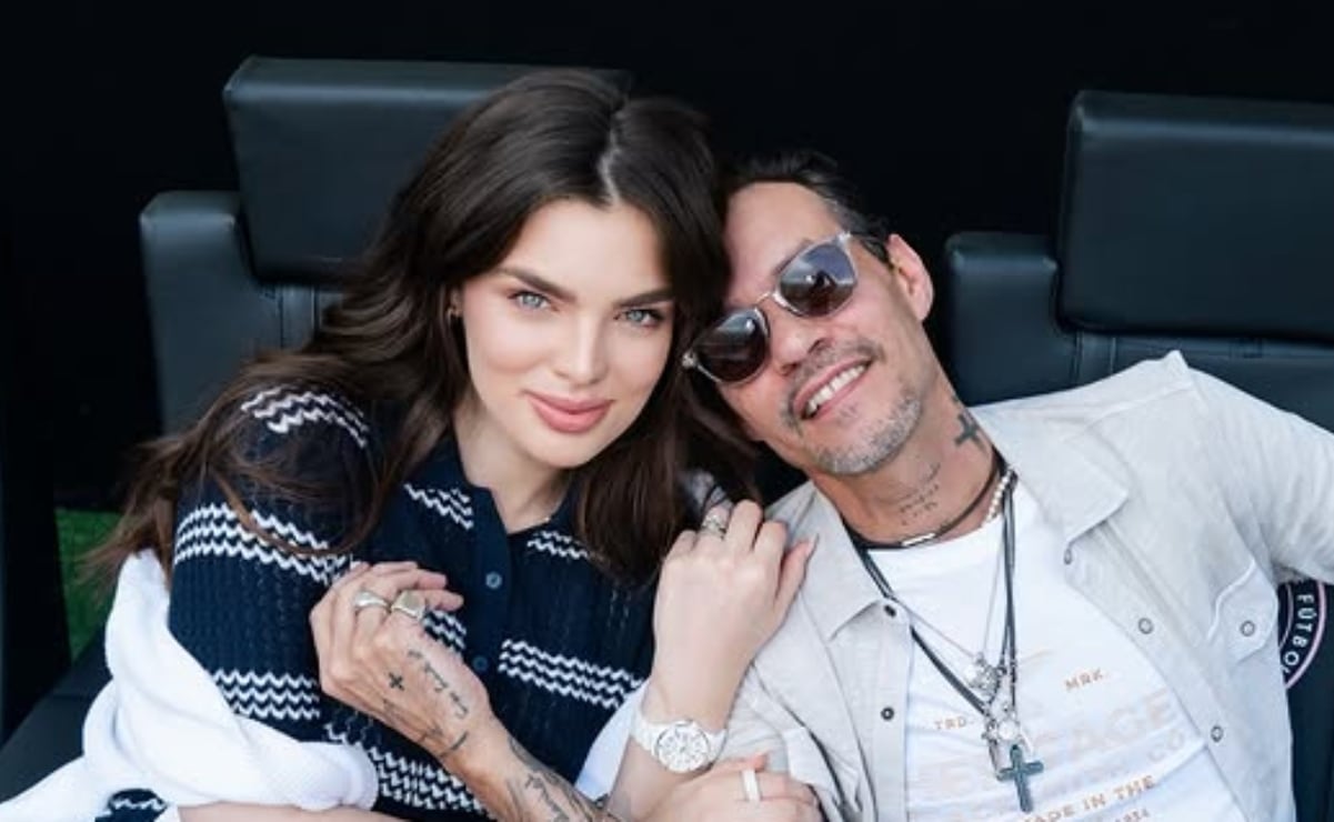 Marc Anthony y Nadia Ferreira / Foto: Instagram