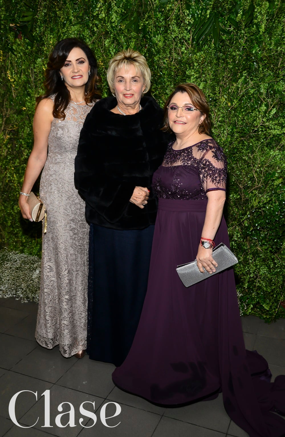 Elisa Rivera, María Eugenia Hurtado y Carolina Rivera / Foto: Archivo Revista Clase