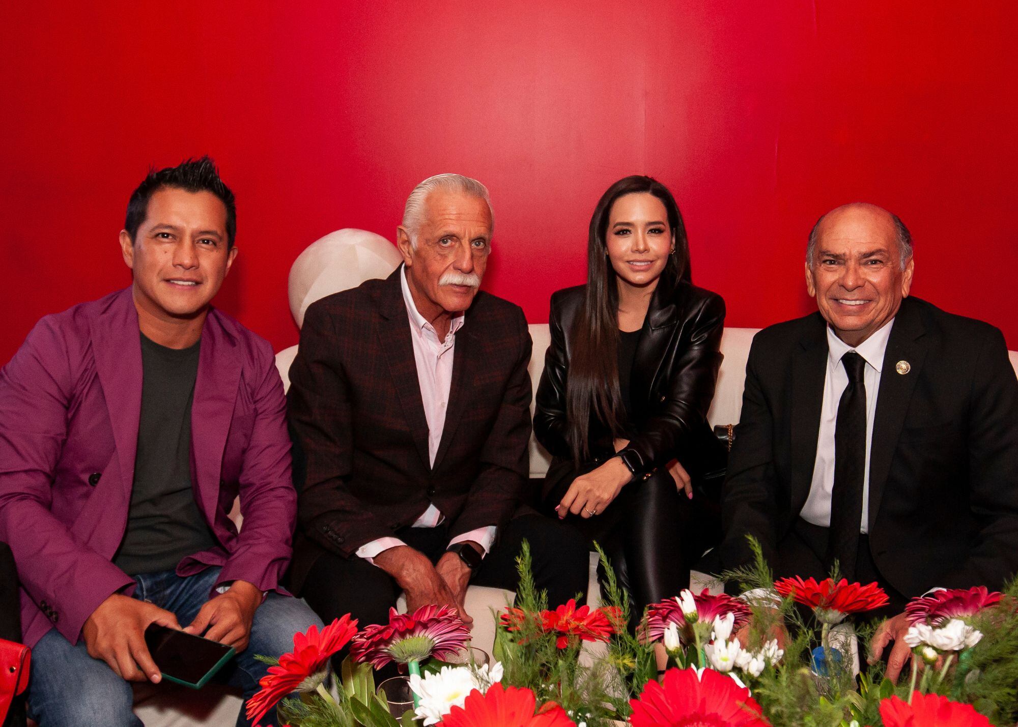 Ángel Miranda, Rafael Herrerías, Grace Palomares y Antonio Pérez Garibay. (Foto: Esteban Torreblanca para VIP)