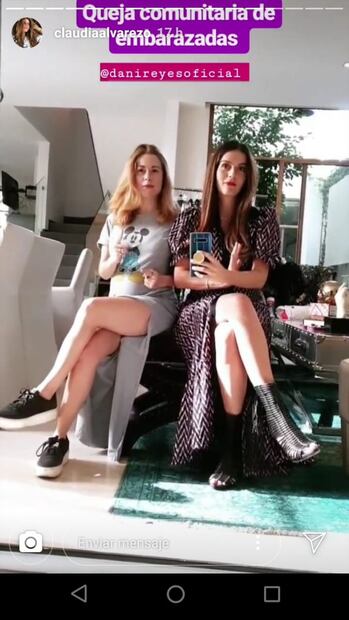 Claudia Álvarez responde a las críticas por el tamaño de su baby bump 