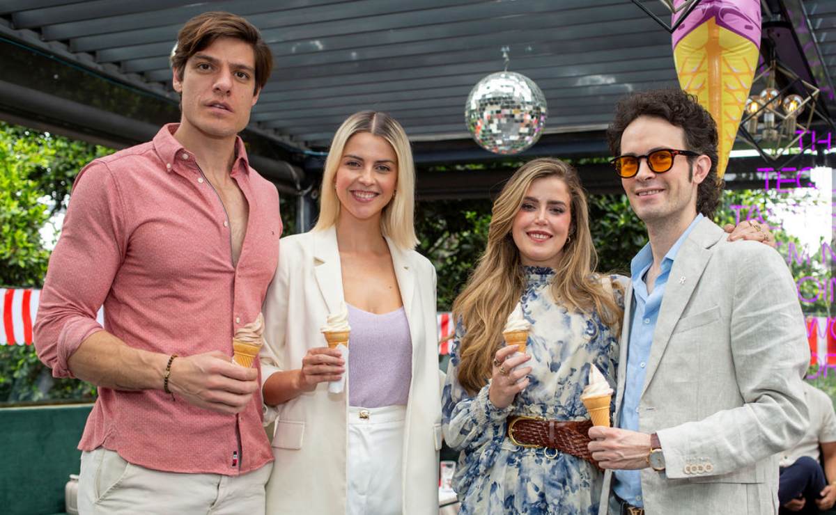 Jonathan Zúñiga, Gisele Drozdek, Alexia Capdevielle y Rafa Picard. (Foto: Especial)