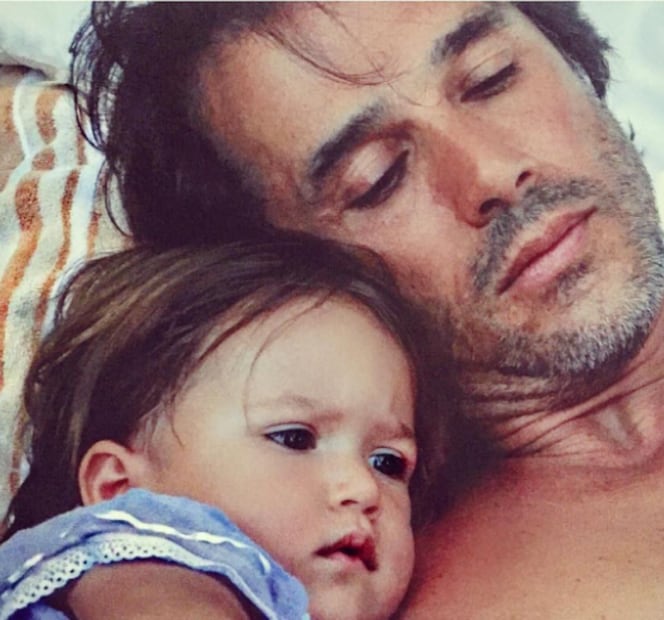Sergio Mayer y su hija menor Victoria / Foto: Instagram