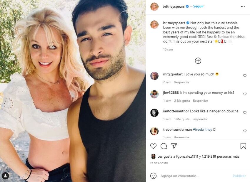 Britney Spears da a conocer quién diseñará su vestido de novia