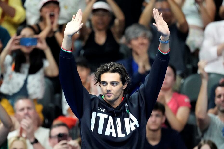 El nadador italiano Thomas Ceccon / Foto: AP