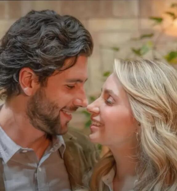 Diego Klein y Angélica Rivera en 'Con esa misma mirada' / Foto: Instagram